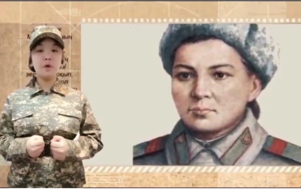 9-сынып оқушысы Жаңбырбаева Нұрай. Мәншүк Жиенғалиқызы Мәметова.