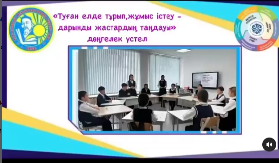 «Туған елде тұрып,жұмыс істеу - дарынды жастардың таңдауы»