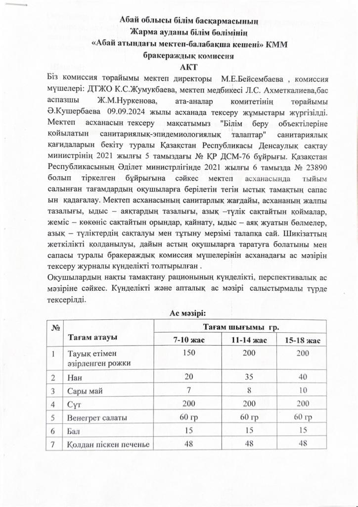 Бракераждық комиссия